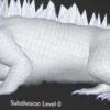 Realistic Dragon Rigged Low Poly 3D Model 3D Model Creature Guard 34