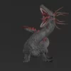 Realistic Dragon Rigged Low Poly 3D Model 3D Model Creature Guard 27