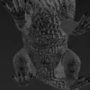 Realistic Dragon Rigged Low Poly 3D Model 3D Model Creature Guard 32