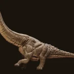 Realistic Titanosaurus Rigged 3D Model(2)