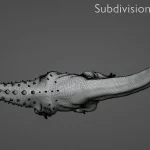 Realistic Titanosaurus Rigged 3D Model(22)