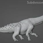 Realistic Titanosaurus Rigged 3D Model(23)