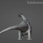 Realistic Titanosaurus Rigged 3D Model(24)