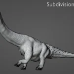 Realistic Titanosaurus Rigged 3D Model(26)