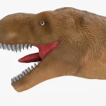 Realistic Tyrannosaurus Rex Rigged Low Poly(1)