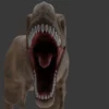 Low Poly Tyrannosaurus Rex 3D Model Rigged 3D Model Creature Guard 45