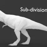 Realistic Tyrannosaurus Rex Rigged Low Poly(25)