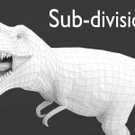 Realistic Tyrannosaurus Rex Rigged Low Poly(28)