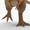 Low Poly Tyrannosaurus Rex 3D Model Rigged 3D Model Creature Guard 42