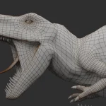 Realistic Tyrannosaurus Rex Rigged(22)