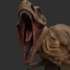 Realistic Tyrannosaurus Rex 3D Model Rigged Low Poly 3D Model Creature Guard 28