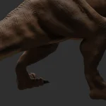 Realistic Tyrannosaurus Rex Rigged(7)