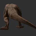 Realistic Tyrannosaurus Rex Rigged(9)