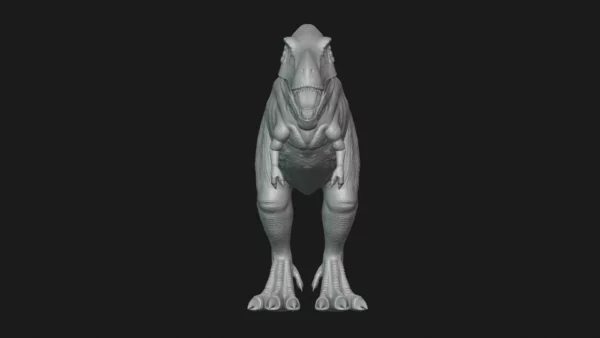 Tyrannosaurus Rigged and Animated 3D Model 3D Model Creature Guard 20