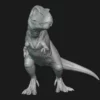 Tyrannosaurus Rigged and Animated 3D Model 3D Model Creature Guard 62