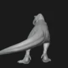 Tyrannosaurus Rigged and Animated 3D Model 3D Model Creature Guard 63