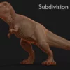 Tyrannosaurus Rigged and Animated 3D Model 3D Model Creature Guard 68