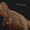 Tyrannosaurus Rigged and Animated 3D Model 3D Model Creature Guard 73