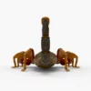 Realistic Scorpion Rigged 3D Model 3D Model Creature Guard 25