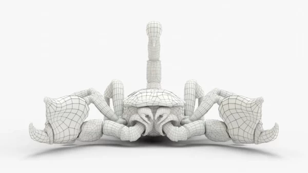 Realistic Scorpion Rigged 3D Model 3D Model Creature Guard 14