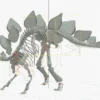 Stegosaurus Skeleton 3D Model