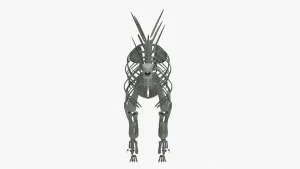 Stegosaurus Skeleton 3D Model