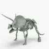 Triceratops Rigged Skeleton 3D Model 3D Model Creature Guard 47