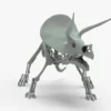Triceratops 3D Model Rigged Basemesh Skeleton 3D Model Creature Guard 42