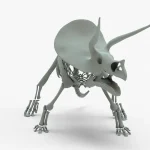 Triceratops Rigged Skeleton(21)