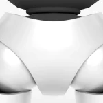 White Robot Rigged 3D Model(12)