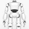 White Robot Rigged 3D Model 3D Model Creature Guard 40