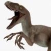 Realistic Velociraptor Rigged 3D Model 3D Model Creature Guard 21