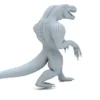 2 Head Dinosaur 3D Model Rigged 3D Model Creature Guard 34