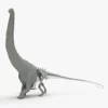 Argentinosaurus Rigged Basemesh 3D Model 3D Model Creature Guard 40