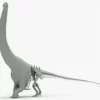 Argentinosaurus Rigged Basemesh 3D Model 3D Model Creature Guard 42