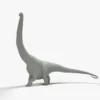 Argentinosaurus 3D Model Rigged Basemesh Skeleton 3D Model Creature Guard 21