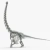 Argentinosaurus Rigged Skeleton 3D Model 3D Model Creature Guard 23