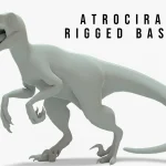 Atrociraptor 3d model