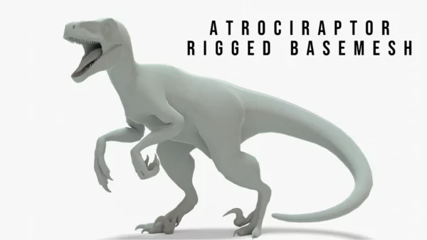 Atrociraptor 3d model
