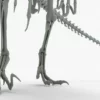 Atrociraptor Rigged Skeleton 3D Model 3D Model Creature Guard 32