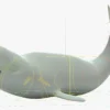 Beluga Whale 3D Model Rigged Basemesh 3D Model Creature Guard 42
