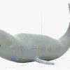 Beluga Whale 3D Model Rigged Basemesh 3D Model Creature Guard 43