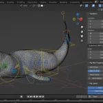 Beluga whale 3d model