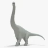 Brachiosaurus Rigged Basemesh 3D Model 3D Model Creature Guard 23