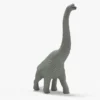 Brachiosaurus Rigged Basemesh 3D Model 3D Model Creature Guard 25