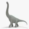 Brachiosaurus 3D Model Rigged Basemesh Skeleton 3D Model Creature Guard 35