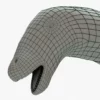 Brontosaurus head 3d model