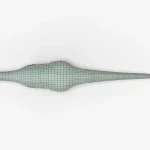 Brontosaurus top view
