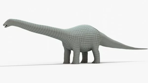 Brontosaurus 3d model