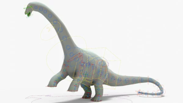 Brontosaurus rig